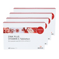 ZINK PLUS Vitamin C Tabletten - 4X60Stk