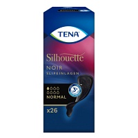 TENA SILHOUETTE Inkontinenz Slipeinlagen norm.noir - 10X26Stk - Einmalprodukte