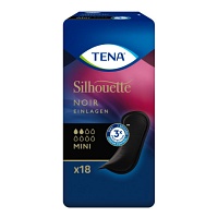 TENA SILHOUETTE Inkontinenz Einlagen mini noir - 18Stk - Tena Silhouette