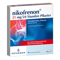 NIKOFRENON 21 mg/24 Stunden Pflaster transdermal - 14Stk