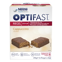 OPTIFAST Riegel Cappuccino - 6X65g - Mahlzeiten