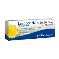 LEVOCETIRIZIN beta 5 mg Filmtabletten - 20Stk