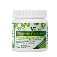 OMNIVEGAN B12 1000 µg Tabl.m.Beerengeschmack - 120Stk - Vegan