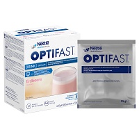 OPTIFAST Drink Erdbeere Pulver - 8X55g - Abnehmpulver