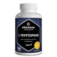 L-TRYPTOPHAN 500 mg hochdosiert vegan Kapseln - 180Stk - Angstzustände