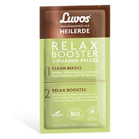 LUVOS Heilerde Relax Booster&Clean Maske 2+7,5ml - 1Packungen