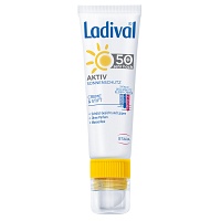 LADIVAL Aktiv Sonnenschutz Gesicht&Lippen LSF 50+ - 1Packungen
