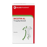 NICOTIN AL 1 mg/Sprühstoß Spray z.Anw.i.d.Mundhö. - 2Stk - Raucherentwöhnung