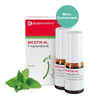 NICOTIN AL 1 mg/Sprühstoß Spray z.Anw.i.d.Mundhö. - 2Stk - Raucherentwöhnung