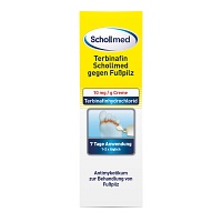 TERBINAFIN Schollmed gegen Fußpilz 10 mg/g Creme - 15g - Schollmed