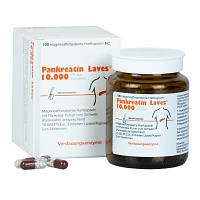 PANKREATIN Laves 10.000 Ph.Eur.-Einh.msr.Hartkaps. - 100Stk
