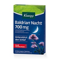 KNEIPP Baldrian Nacht 700 mg überzogene Tab. - 30Stk - Beruhigung, Nerven & Schlaf