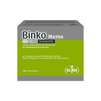 BINKO Memo 40 mg Filmtabletten - 120Stk