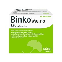 BINKO Memo 120 mg Filmtabletten - 120Stk