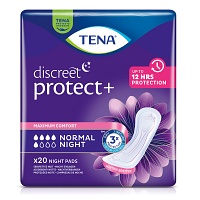 TENA DISCREET Inkontinenz Einlagen normal night - 20Stk - Inkontinenz