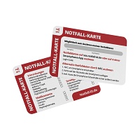 NOTFALL-ID Notfallkarte - 1Stk