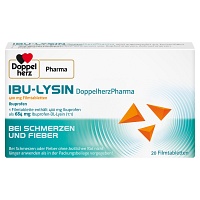 IBU-LYSIN DoppelherzPharma 400 mg Filmtabletten - 20Stk - Schmerzen und Fieber