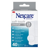 NEXCARE soft touch universal strips 3 Grö.gemischt - 40Stk