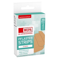 WEPA Pflasterstrips Classic wasserabweis.3 Größen