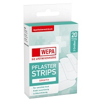 WEPA Pflasterstrips sensitiv 3 Größen - 20Stk