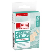 WEPA Pflasterstrips wasserfest 3 Größen - 20Stk