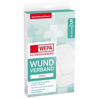 WEPA Wundverband 8x15 cm steril - 5Stk