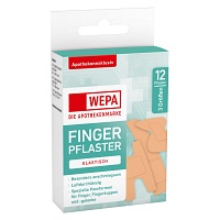 WEPA Fingerpflaster Mix 3 Größen - 12Stk