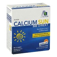 CALCIUM SUN 500 Direkt Portionssticks - 30Stk