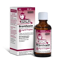 BROMHEXIN Hermes Arzneimittel 8 mg/ml Tropfen - 50ml