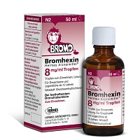 BROMHEXIN Hermes Arzneimittel 8 mg/ml Tropfen - 50ml