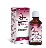 BROMHEXIN Hermes Arzneimittel 12 mg/ml Tropfen - 30ml