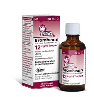 BROMHEXIN Hermes Arzneimittel 12 mg/ml Tropfen - 30ml