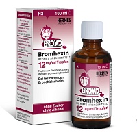 BROMHEXIN Hermes Arzneimittel 12 mg/ml Tropfen - 100ml
