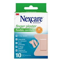 NEXCARE Fingerpflaster comfort flexible 44,5x51 mm - 10Stk