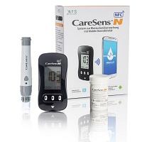CARESENS N NFC Blutzuckermessgerät mg/dl - 1Packungen