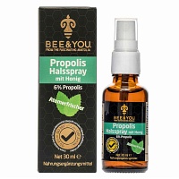 PROPOLIS HALSSPRAY mit Honig 6% Propolis - 30ml