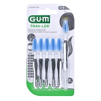 GUM TRAV-LER 2,6mm dunkelgrau Interdentalbür. - 6Stk - Interdentalreinigung