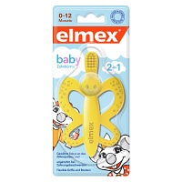 ELMEX Baby Zahnbürste und Beißring - 1Stk