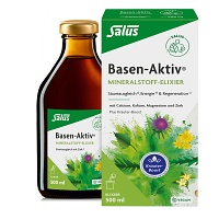 BASEN AKTIV Mineralstoff-Kräuter-Elixier Salus - 500ml - Entgiften-Entschlacken-Entsäuern