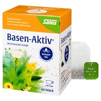 BASEN AKTIV Tee Nr.1 Brennnessel-Linde Bio Salus - 40Stk - Entgiften-Entschlacken-Entsäuern