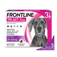 FRONTLINE Tri-Act Lsg.z.Auftropfen f.Hunde 20-40kg - 3Stk - Haut & Fell