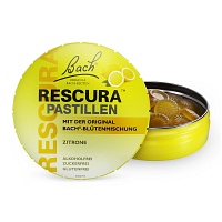 BACHBLÜTEN Original Rescura Pastillen Zitrone - 50g - Haus- & Reiseapotheke