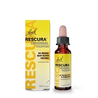 BACHBLÜTEN Original Rescura Tropfen alkoholfrei - 10ml - Beruhigung & Schlaf