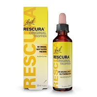 BACHBLÜTEN Original Rescura Tropfen alkoholfrei - 20ml - Beruhigung & Schlaf