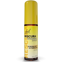 BACHBLÜTEN Original Rescura Spray m.Alkohol - 20ml - Beruhigung & Schlaf