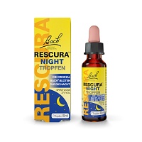 BACHBLÜTEN Original Rescura Night Tro.m.Alkohol - 10ml - Beruhigung & Schlaf