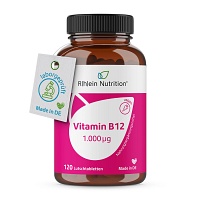 VITAMIN B12 1.000 µg Lutschtabletten vegan - 120Stk - Abwehrstärkung