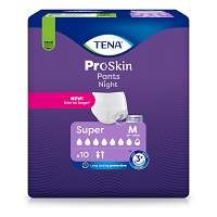 TENA PANTS Night Super M bei Inkontinenz - 4X10Stk - Einlagen & Netzhosen