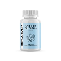 BIOTANICALS Spirulina Chlorella Kapseln - 120Stk - Entgiften-Entschlacken-Entsäuern
