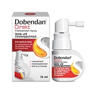 DOBENDAN Direkt Flurbiprofen Spray Honig & Zitrone - 15ml - Dobendan Direkt